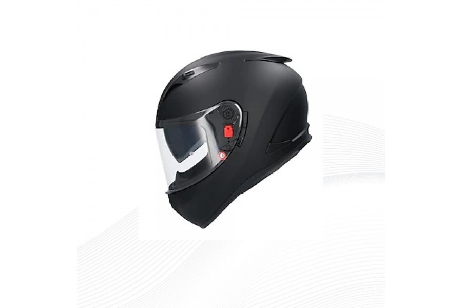 SHIRO KASK Fullface BLASTER M.C SV (Gozluklu) Mat Siyah XL _XL 6162