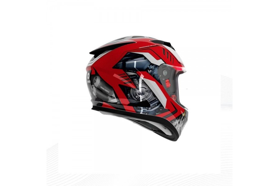 SHIRO KASK Fullface SHADOW ROAD RIDER SV (Gozluklu) Grafik M _M 5758