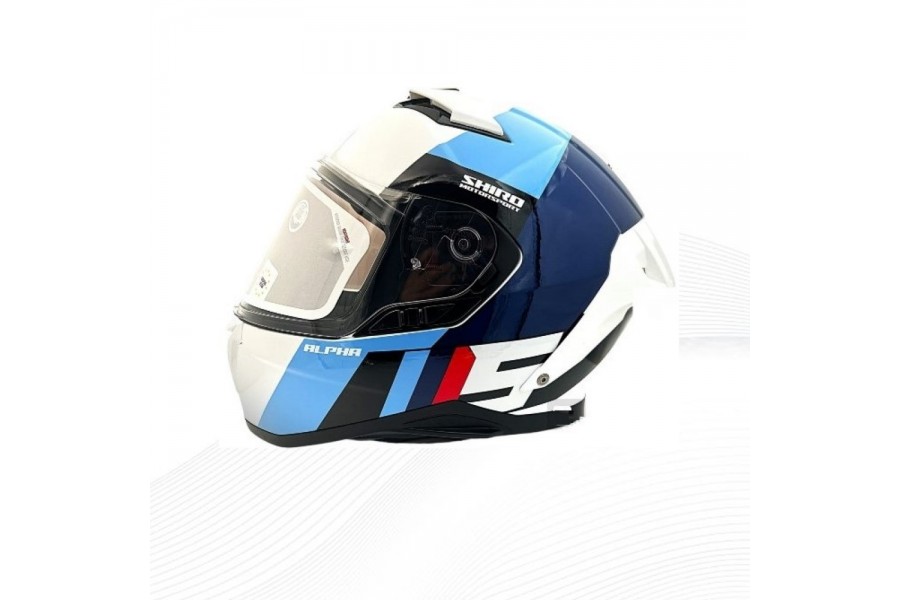 SHIRO KASK FullfaFC ALPHA SPOWER SV (Gozluklu) Grafik 2XL _2XL 6364