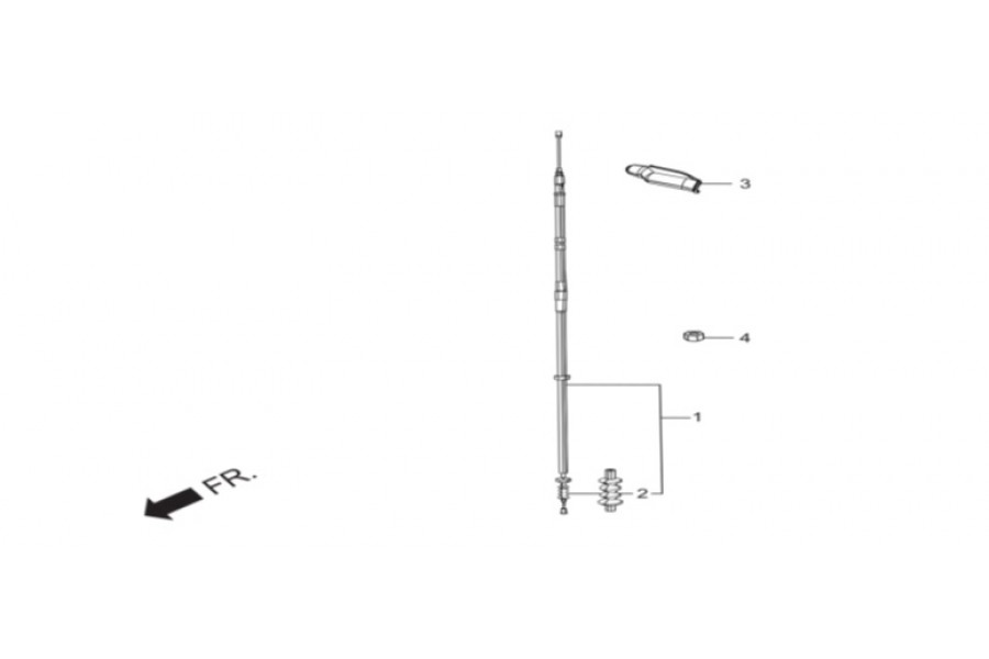 HERO IGNITOR 125 DEBRIYAJ TELI