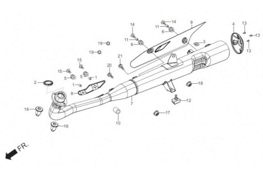 HERO IGNITOR 125 EGZOZ TAKOZU