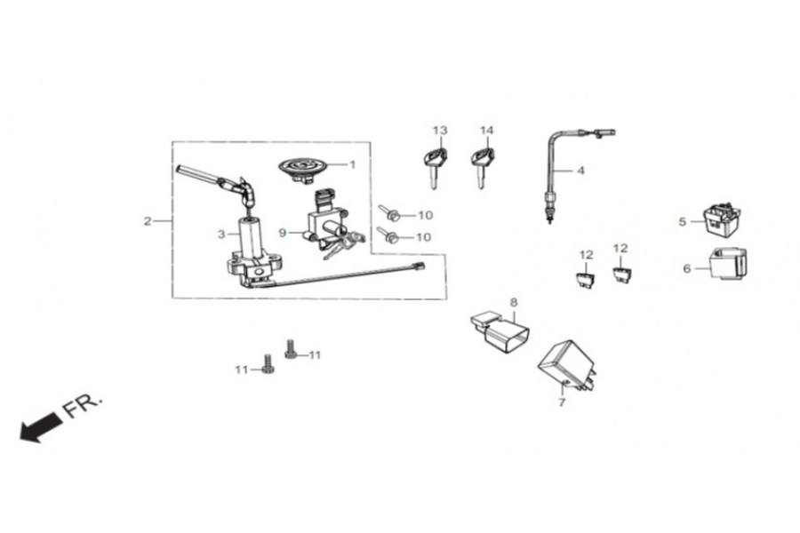 HERO IGNITOR 125 SELE KILIDI