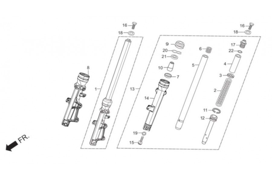 HERO IGNITOR 125 ON AMORTISOR BORU YUVASI SAG