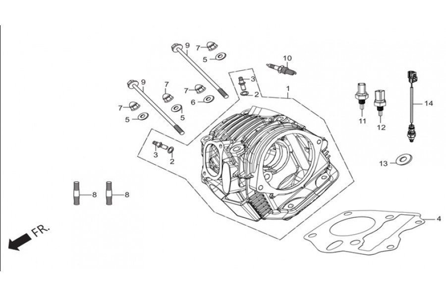 HERO IGNITOR 125 YAG SICAKLIK SENSOR