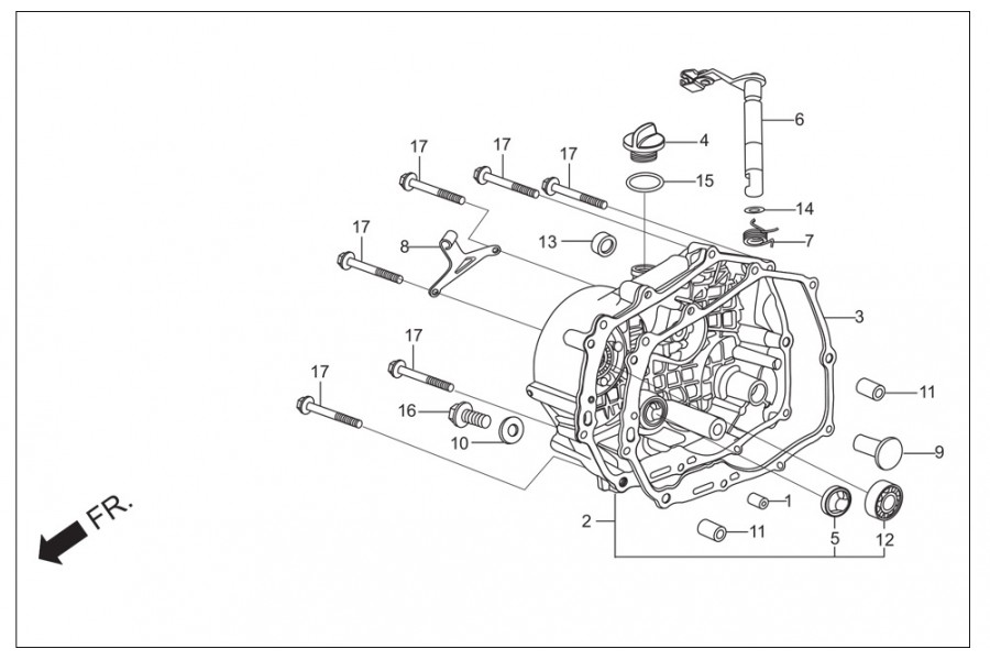 HERO GLAMOUR MOTOR GOVDE SAG KAPAK