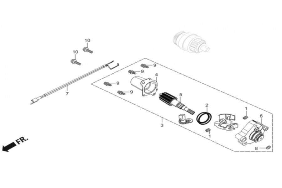 HERO DUET 110 FI MARS MOTORU