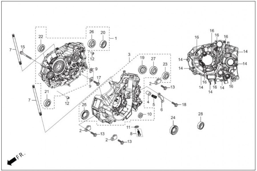 HERO X PULSE 200 4V MOTOR GOVDE SAG