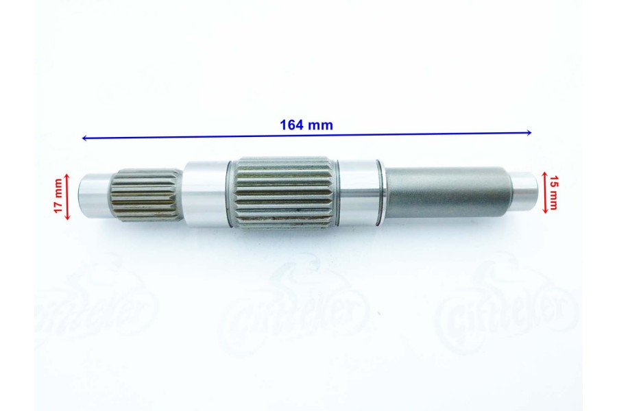 ATV LİNHAİ ŞANZIMAN ARA MİL 164 mm FREZELMİLİ ÖM