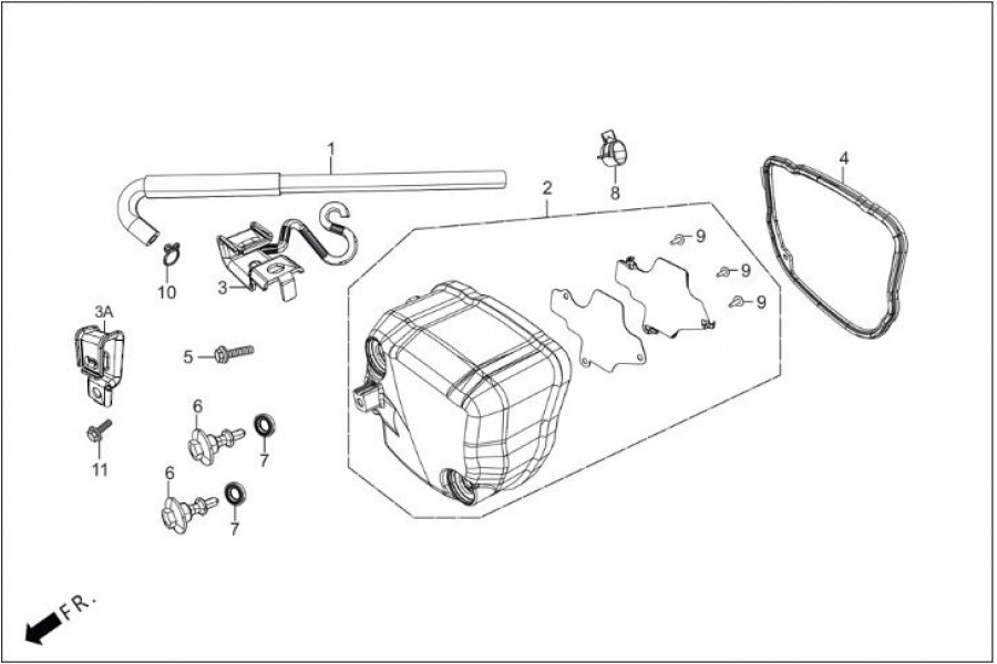 ATV TERRALANDER 300 DİFRANSİYEL KOMPLE ORJ