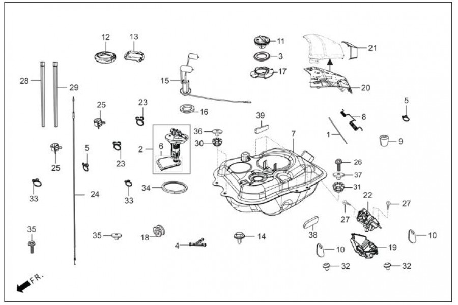 HERO DASH 125 (EURO5) KELEPCE D14.5