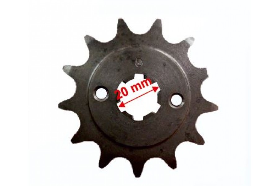 SYM 250 WOLF ÖN DİŞLİ 520-13T İÇ 20 mm 6 TIRNAK 2 DELİKLİ ÖM