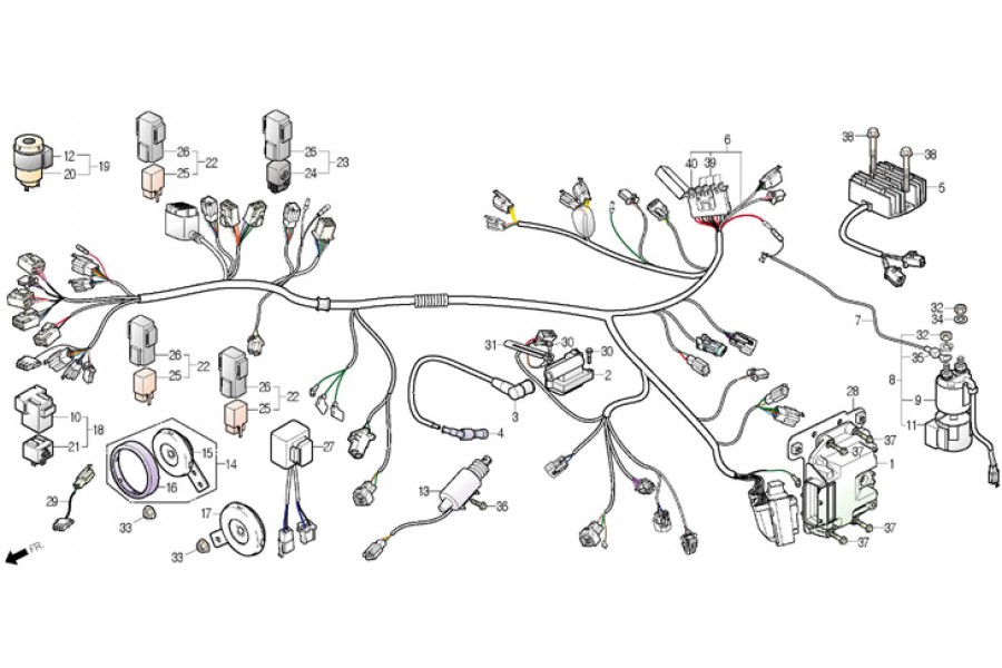 DAELİM SV 250 S3 MOTOR KONTROL UNITESI