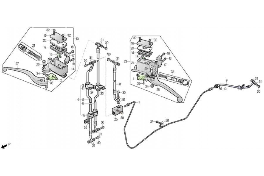 DAELİM SV 250 S3 ABS KONTROL UNITESI (ABS)