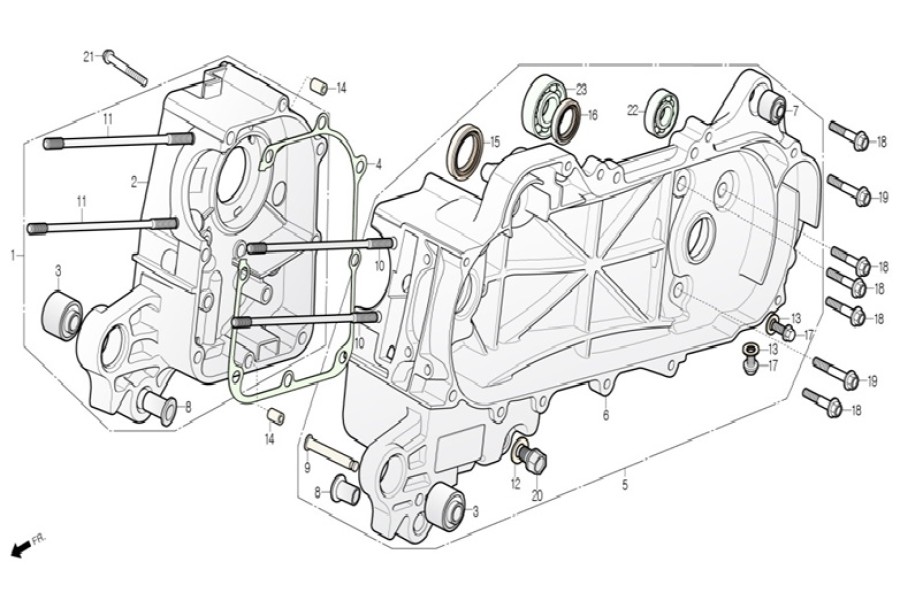 TS 50 DL50 BG BURC MOTOR KULAK LASTIGI