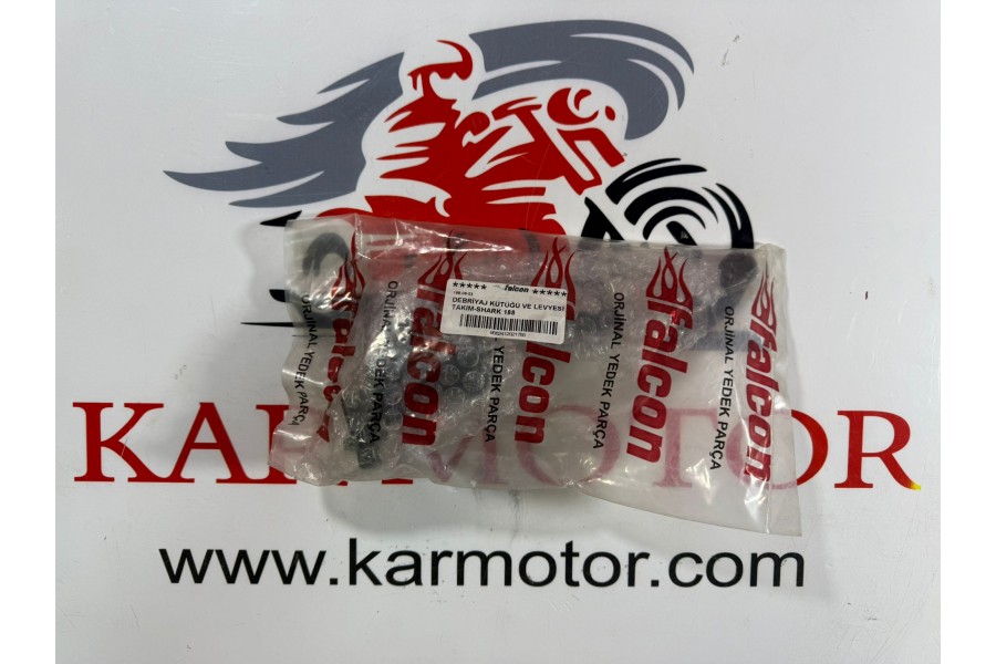 FALCON SHARK 188 DEBRİYAJ K&Uuml;T&Uuml;Ğ&Uuml; VE LEVYESİ TAKIM ORJ