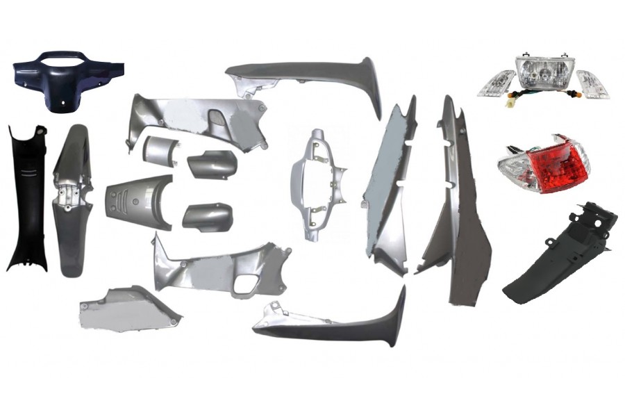 LİFAN 100 KAPORTA SETİ GRİ FAR-STOP 20 PARÇA LİFAN 100 KAPORTA SETİ GRİ FAR-STOP 20 PARÇA