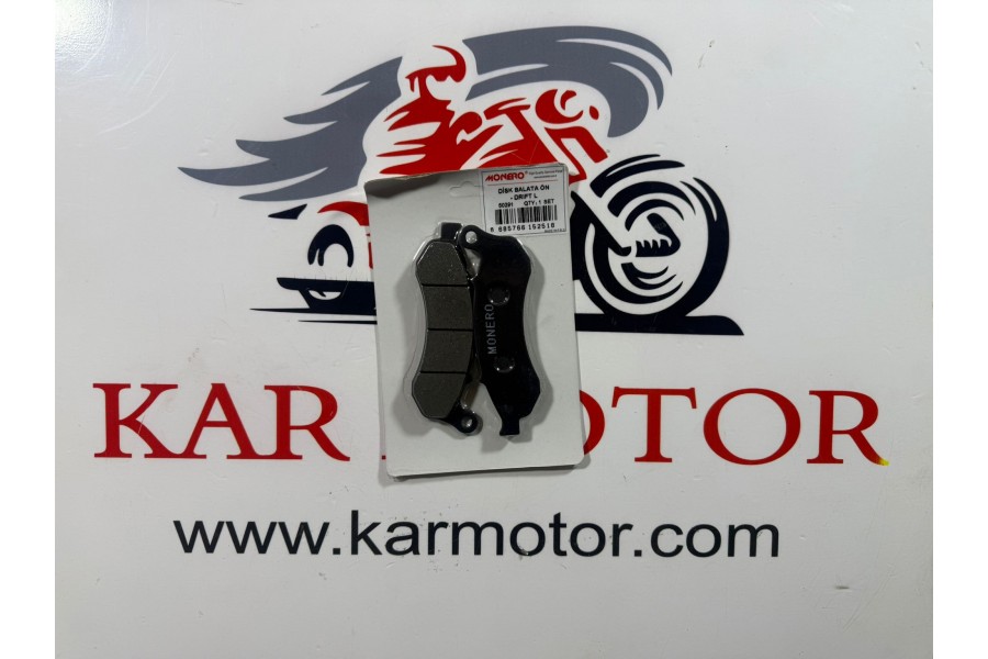 &Ouml;N FREN DİSK BALATASI (CBS) MH 125 L DRİFT KD125 F KIDEN A