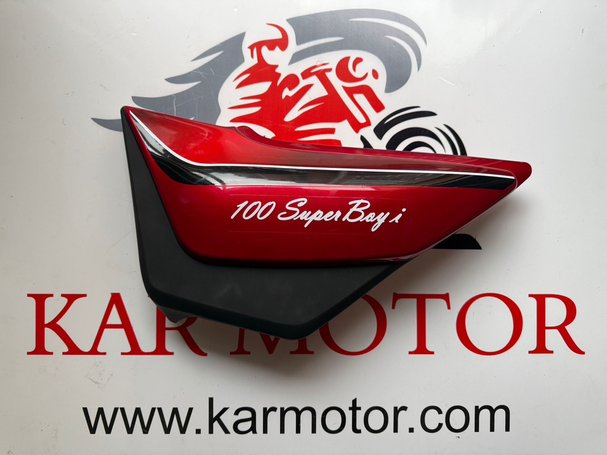 MONDİAL MG 100 SUPERBOY İ YAN KAPAK SOL KIRMIZI ORJ