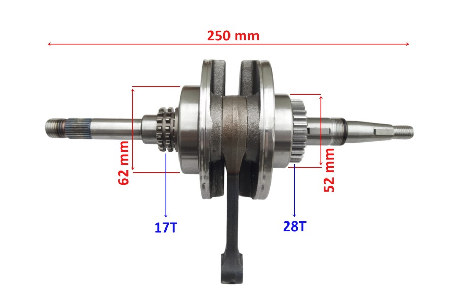 KRANK KOMPLE SANTA 125 KUBA ZENZERO RKS PRİVATE