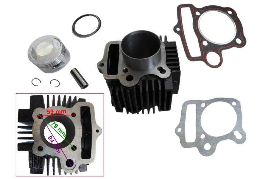 CUB 125 (AYDOS) (ÖZEL) SİLİNDİR 54 mm 14 PİM 69 BOY KOMPLE YK24 CUB 125 (AYDOS) (ÖZEL) SİLİNDİR 54 mm 14 PİM 69 BOY KOMPLE YK24