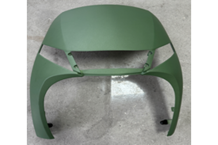 CSN BEAUTY 125 &Ouml;N PANEL &Ccedil;ER&Ccedil;EVESİ KIRMIZI