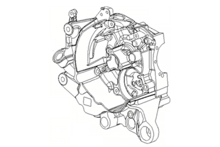 CSN FELİCİTY 125 MOTOR G&Ouml;VDESİ SAĞ