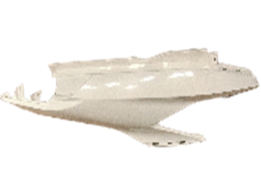 CSN FELİCİTY 125 YAN PANEL SOL GRİ