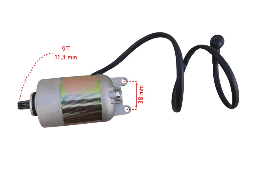 ZONTES ZT125T-M MARŞ MOTORU 9T 11,3 mm ORJ