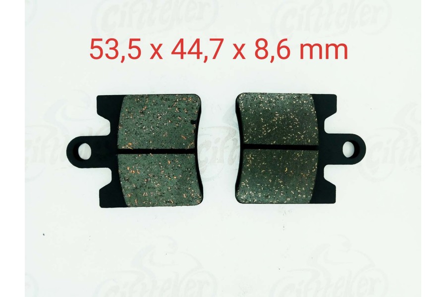 ARKA FREN DİSK BALATASI FA063 SUZUKİ GS 500-GSF 600-RF 600-GSXR 600(97-00)-GSXR 1300(99-07)