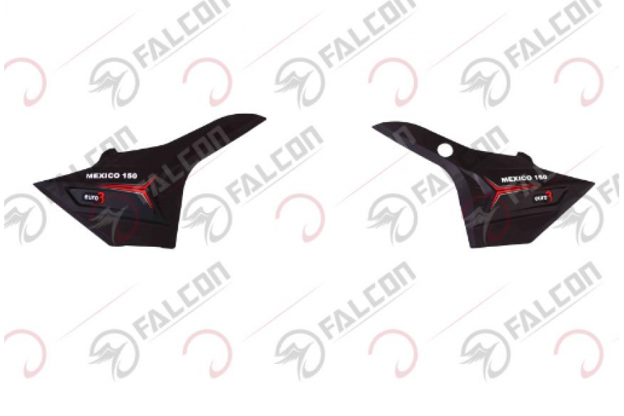 FALCON MEXİCO 150 (125 CC) YAN KAPAK SAĞ SOL KIRMIZI TAKIM