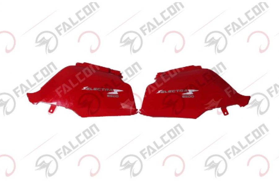FALCON ELECTRA 6500  ARKA KARENAJ SAĞ SOL KIRMIZI TAKIM