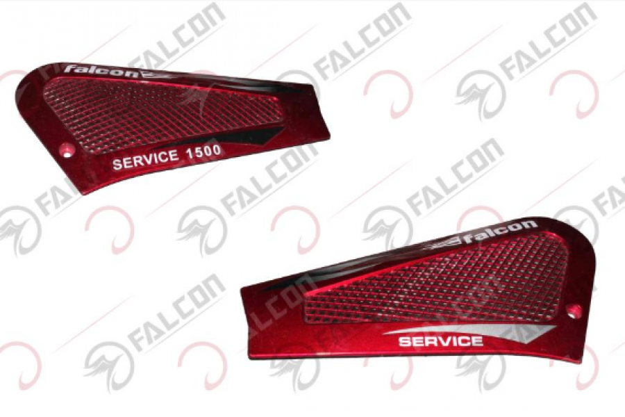 FALCON SERVICE 1500W  YAN KAPAK SAĞ SOL KIRMIZI TAKIM