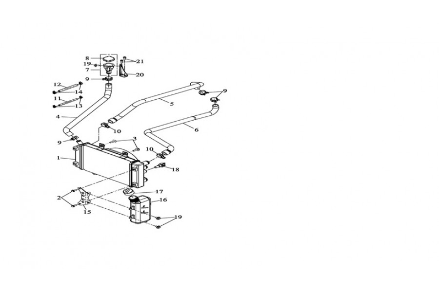 ACCESS AC400WD RADYATOR