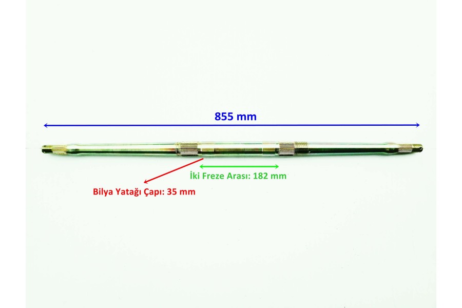 ATV 200 JACKAL-X ARKA AKS MİLİ 855 mm ORJ