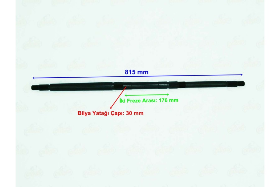 ATV AKS ARORA EM 150-200 815 mm BİLYA YATAĞI 30 mm ÖM