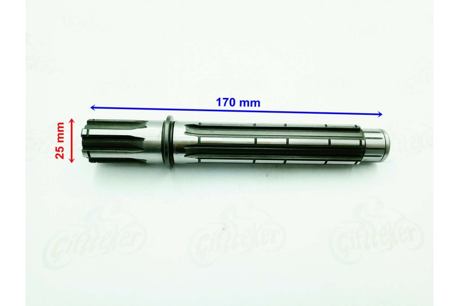 ATV APACHİ 250 ŞANZIMAN MİLİ 170-25 mm 6-6 KANALLI ÖM