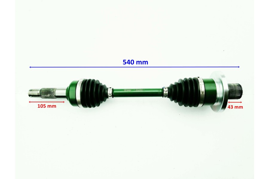 ATV CF ARKA AKS SOL 540 mm 500ATR-A ORJ