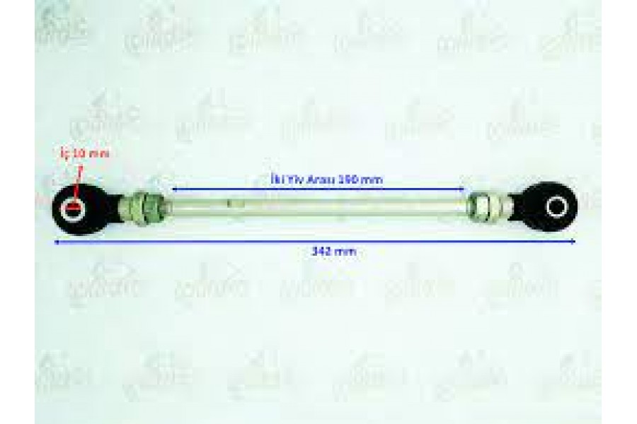 ATV LİNHAİ ROT MİLİ KOMPLE DANAGÖZ 190 mm