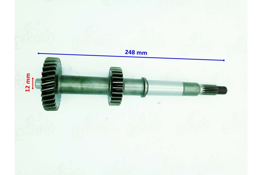 ATV LİNHAİ TAHRİK MİLİ 25-31T 248 mm (2) ÖM