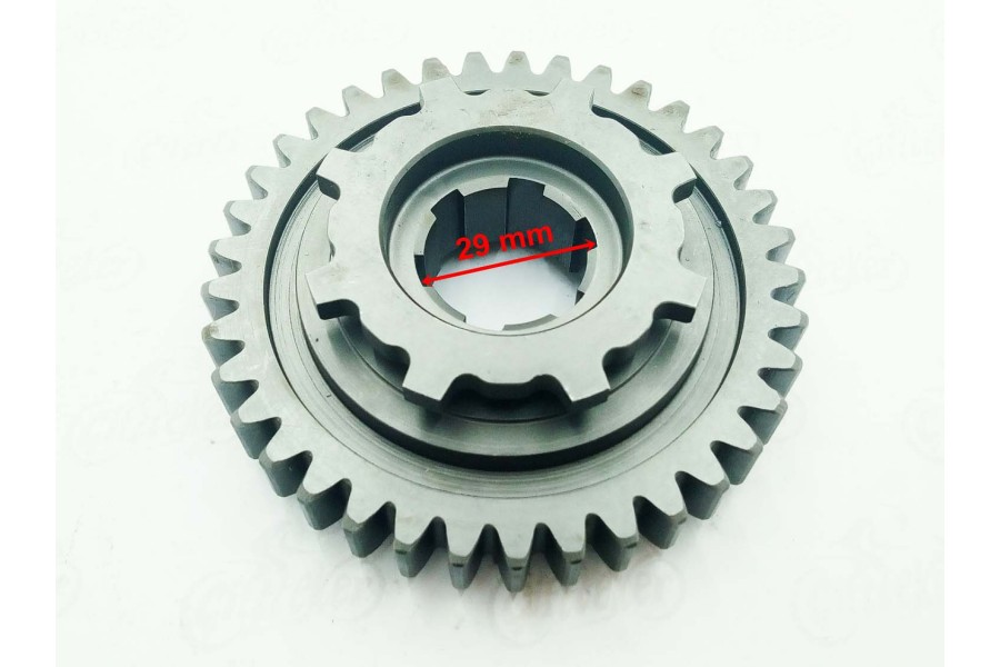 ATV LİNTEX 400 ŞANZIMAN DİŞLİSİ 37T İÇ 29 mm 8-8 TIRNAKLI ÖM