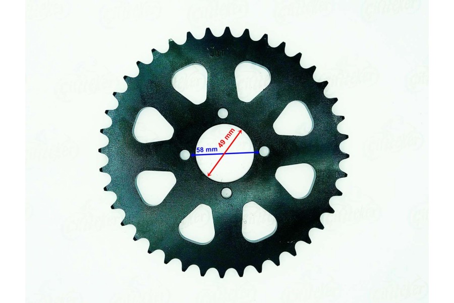 ATV LX 200 ARKA DİŞLİ 530-40T İÇ 49 mm IND ÖM