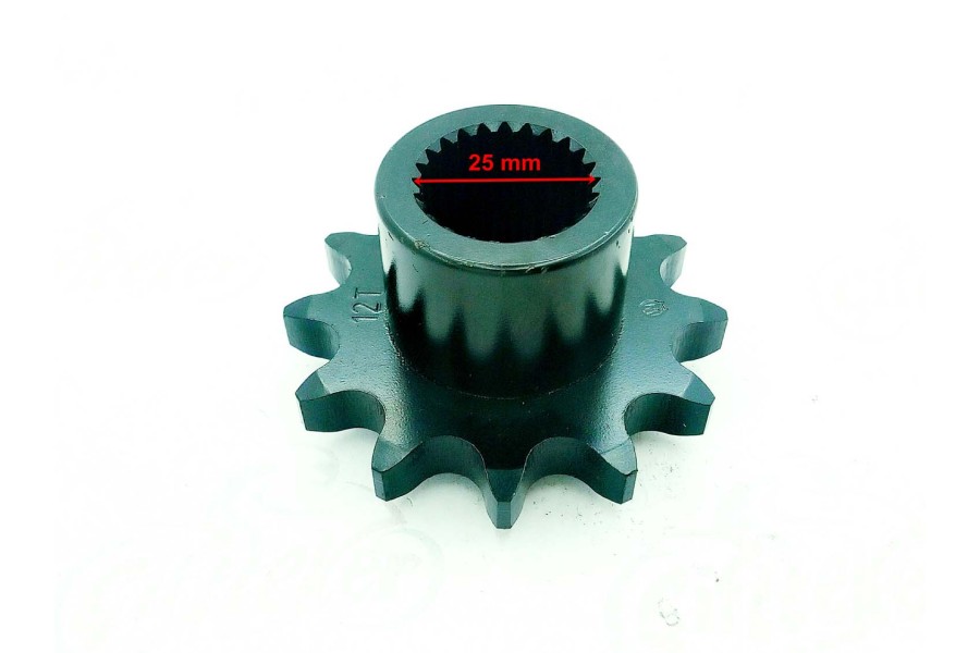 ATV ÖN DİŞLİ 530-12T İÇ 25 mm UZUNLUK 39 mm M ÖM