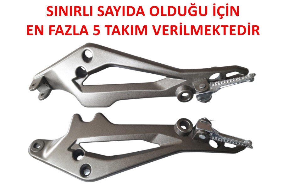 BASAMAK BAĞLANTI BRAKETİ KOMPLE SAĞ-SOL MH125 L DRİFT KD125 F KIDEN