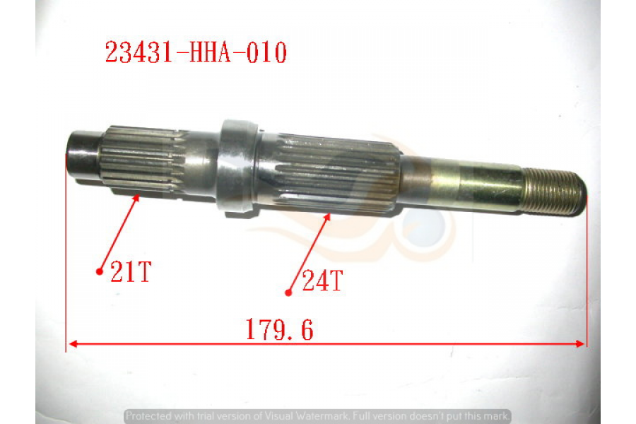 HD 200 CARB SANZIMAN AKS MILI FINAL SHAFT