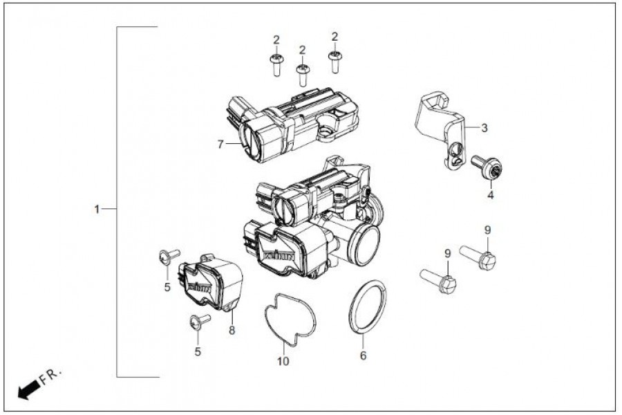 HERO DASH 125 (EURO5) ISC SET