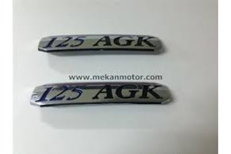 MONDIAL MG 125 YAN KAPAK AMBLEMİ ORJ