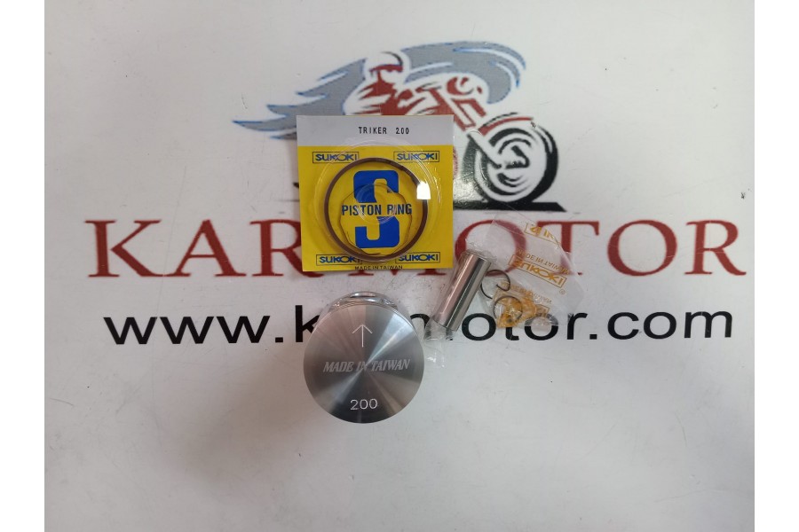 SCHOOTER PEUGEOT TREKKER PİSTON JCC 52,50 mm (STD+2,00)